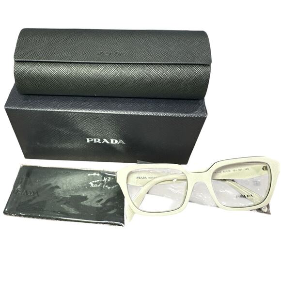 Prada White Women Eyewear Frame - Picture 4 of 5